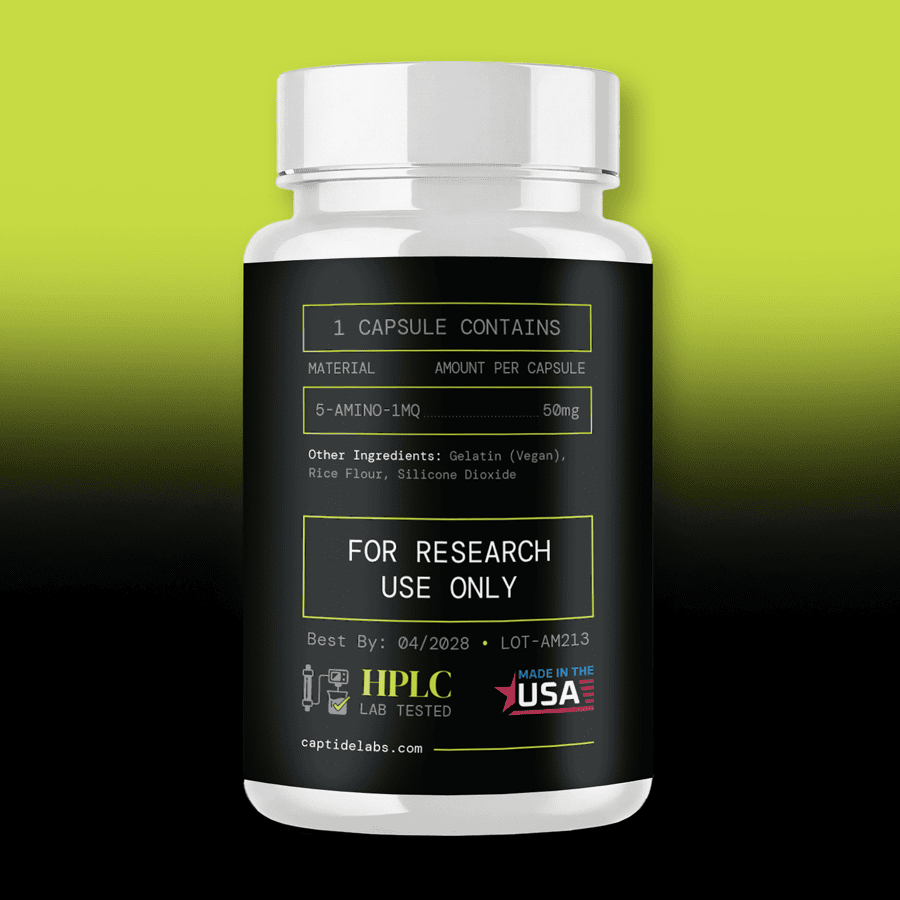 5-AMINO-1MQ Peptide Capsules 50mg | Captide Labs