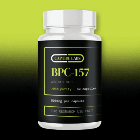 BPC-157 Peptide Capsules 500mcg | Captide Labs