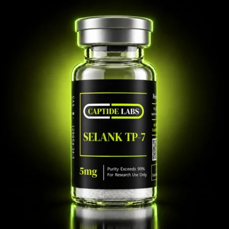 Captide Labs Selank TP-7 Vial, 5mg vial