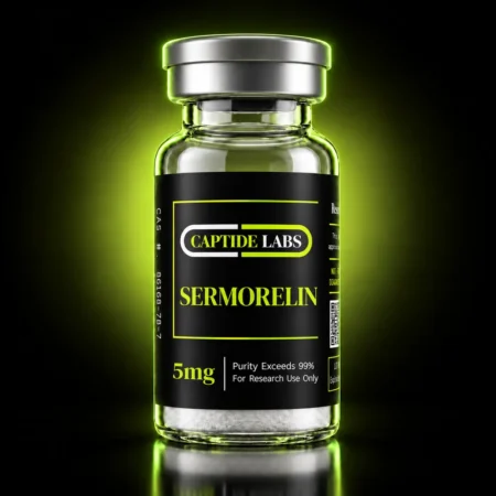 Captide Labs Sermorelin Vial, 5mg vial