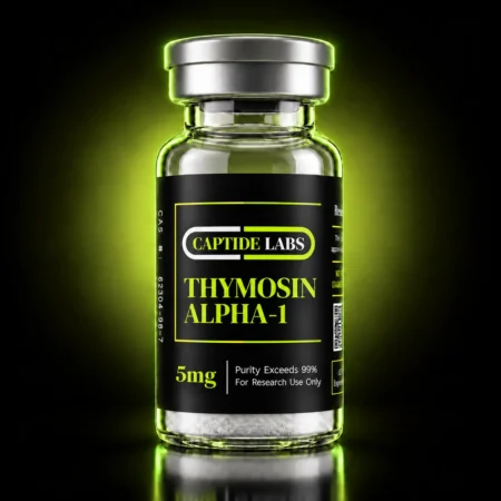 Captide Labs Thymosin Alpha-1 (TA1) Peptide Vial, 5mg vial